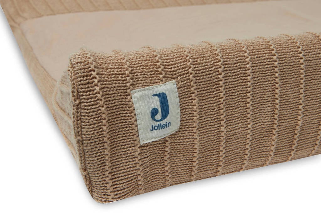 aankleedkussenhoes 50x70cm Pure Knit Biscuit