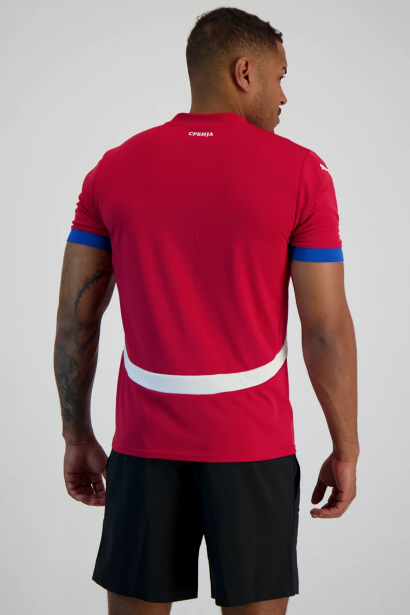 Puma Serbien Home Replica Herren Fussballtrikot EM 2024