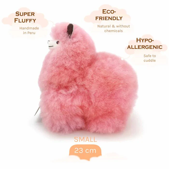 Inkari  Rainbow Alpaca, small - Cotton Candy