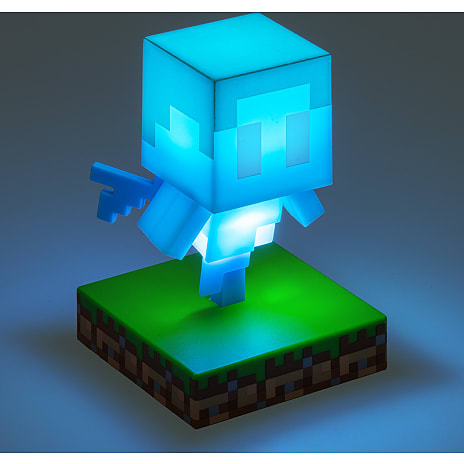 Minecraft Allay lampe - blå