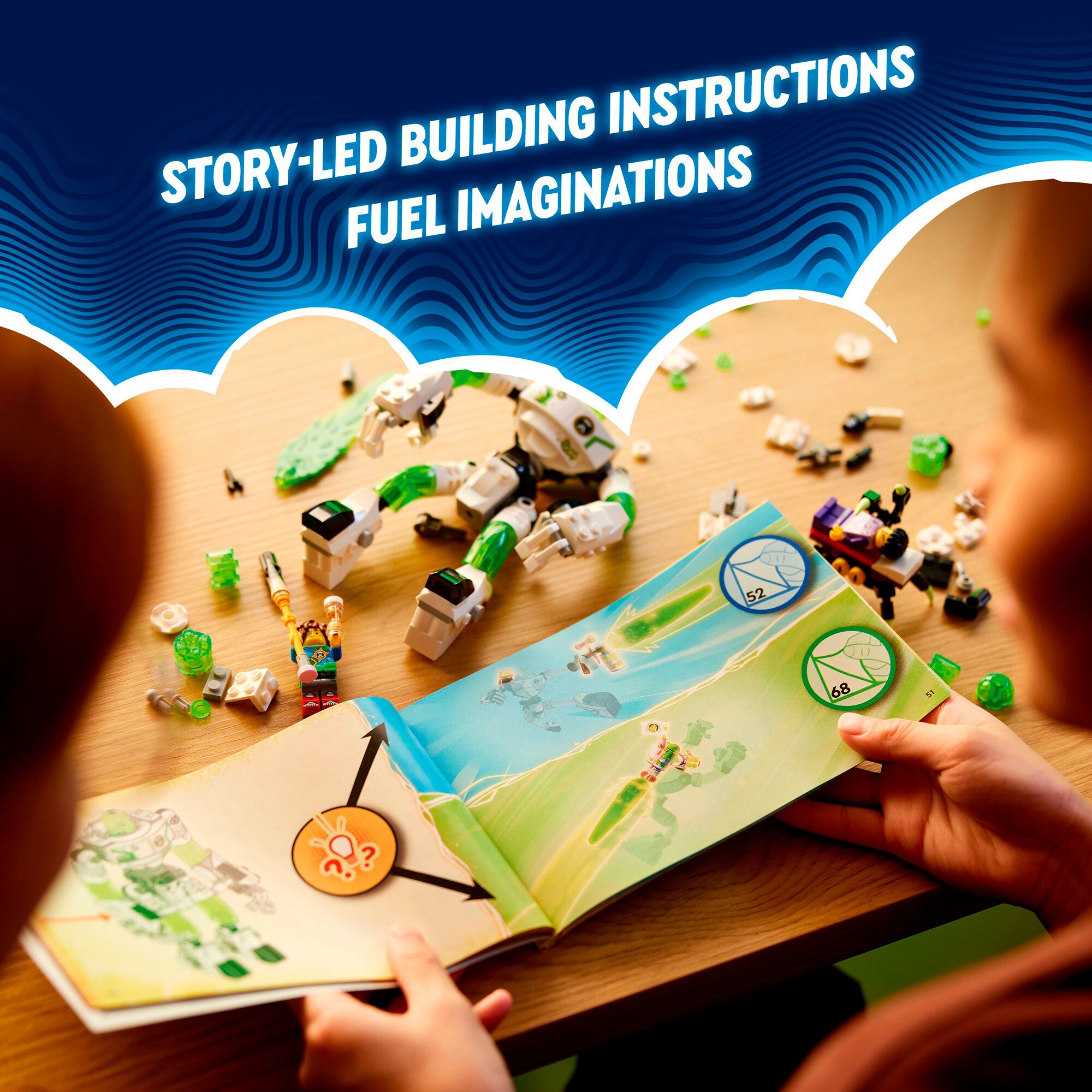 LEGO Konstruktionsspielzeug DREAMZzz Mateo und Roboter Z-Blob