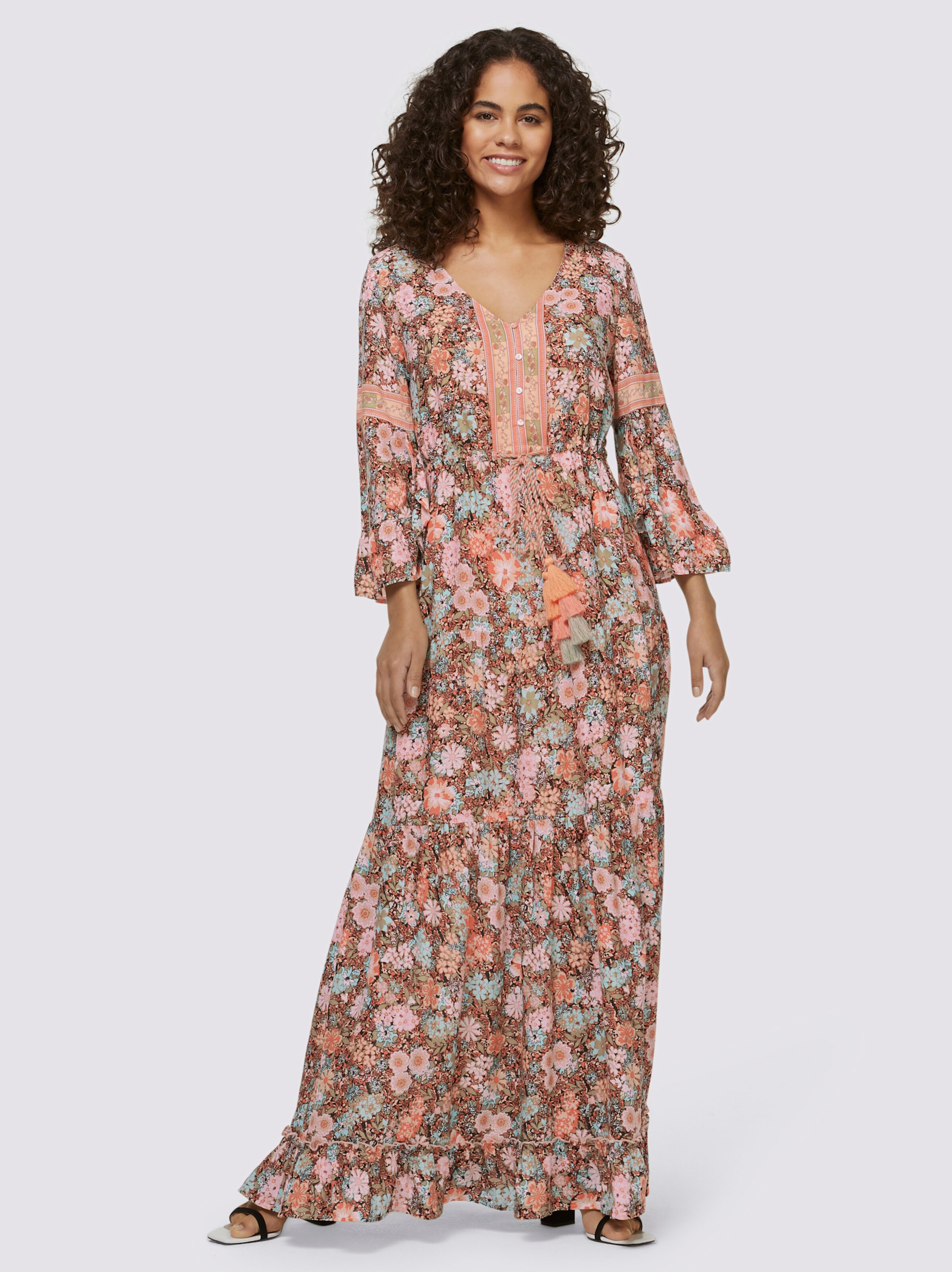 Druck-Kleid