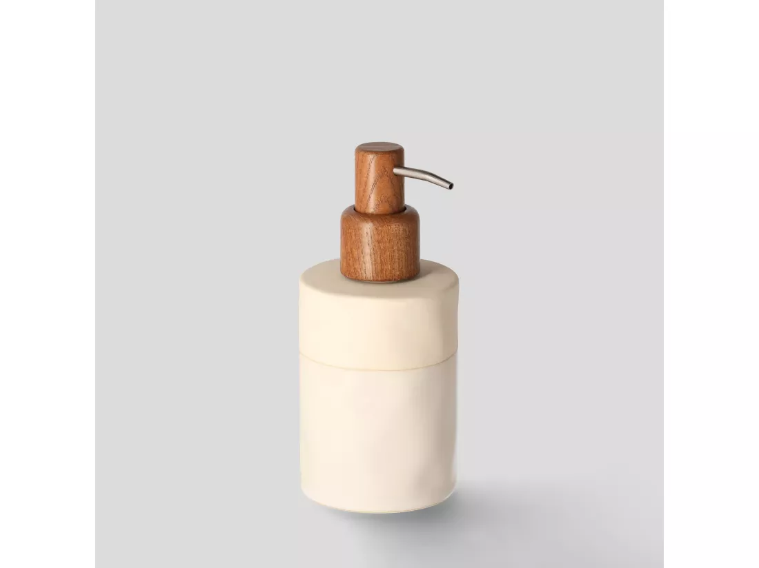 Distributeur De Salle De Bains Fereni Blanc Moyen 18 x 8