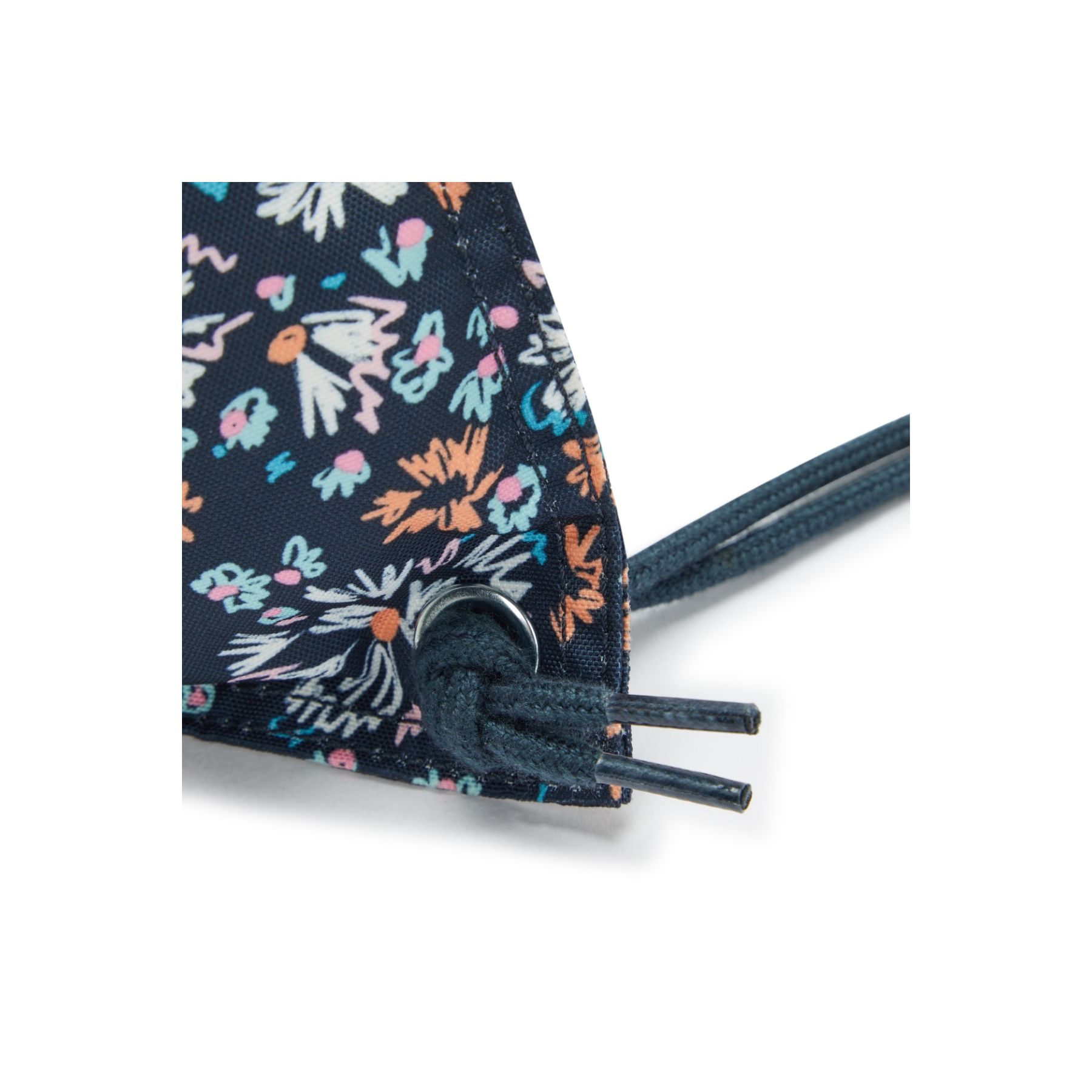 SUPERTABOO Sac moyen avec cordon de serrage - Flower Field