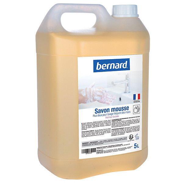 Savon mousse Bernard parfum orchidée 5 L
