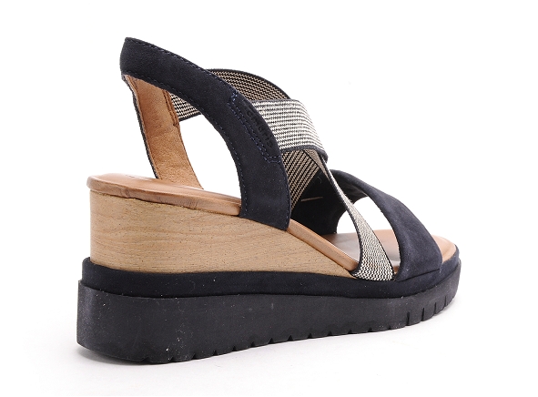 Tamaris nu pieds talons femme 28312 28 bleu