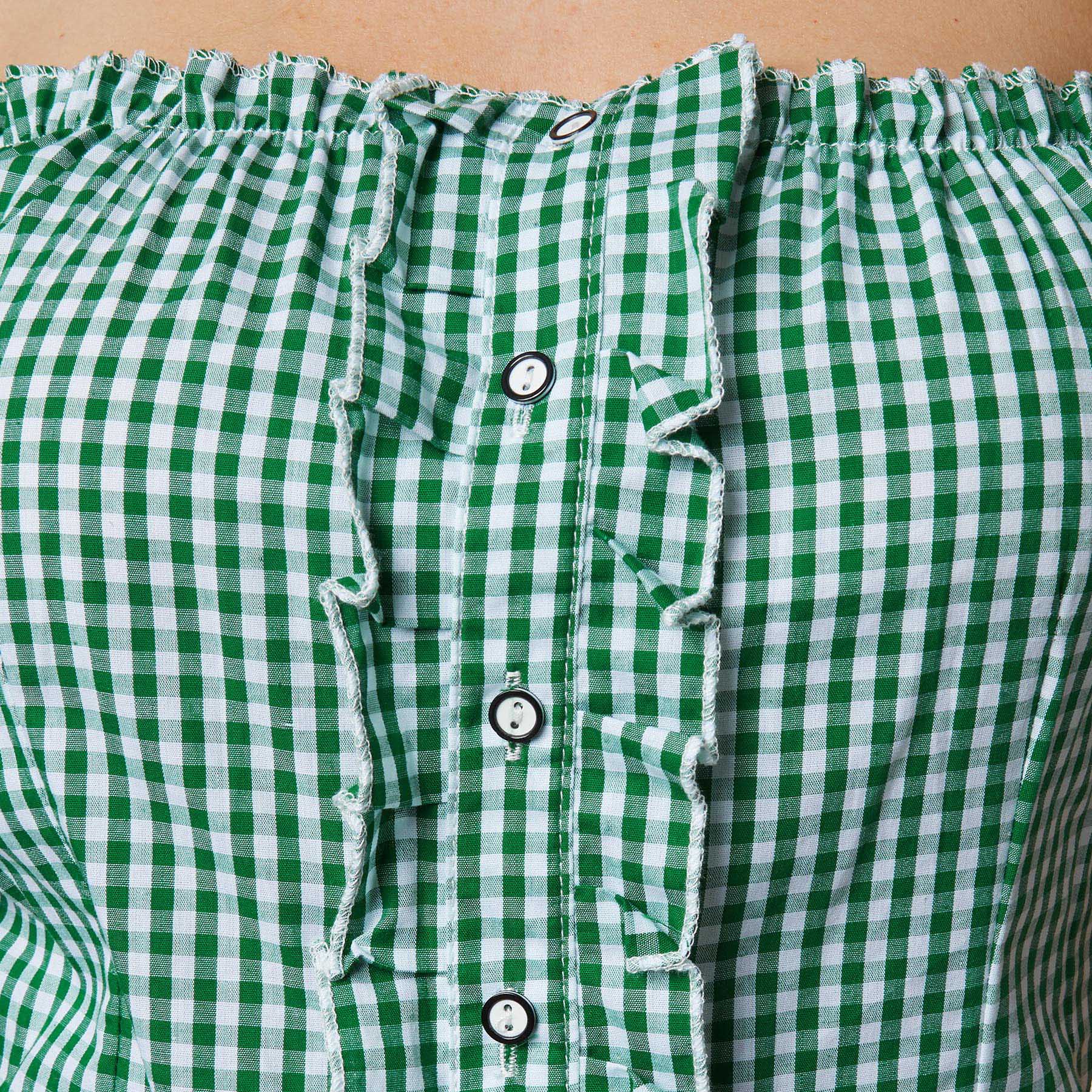 tectake® Trachtenbluse Ina