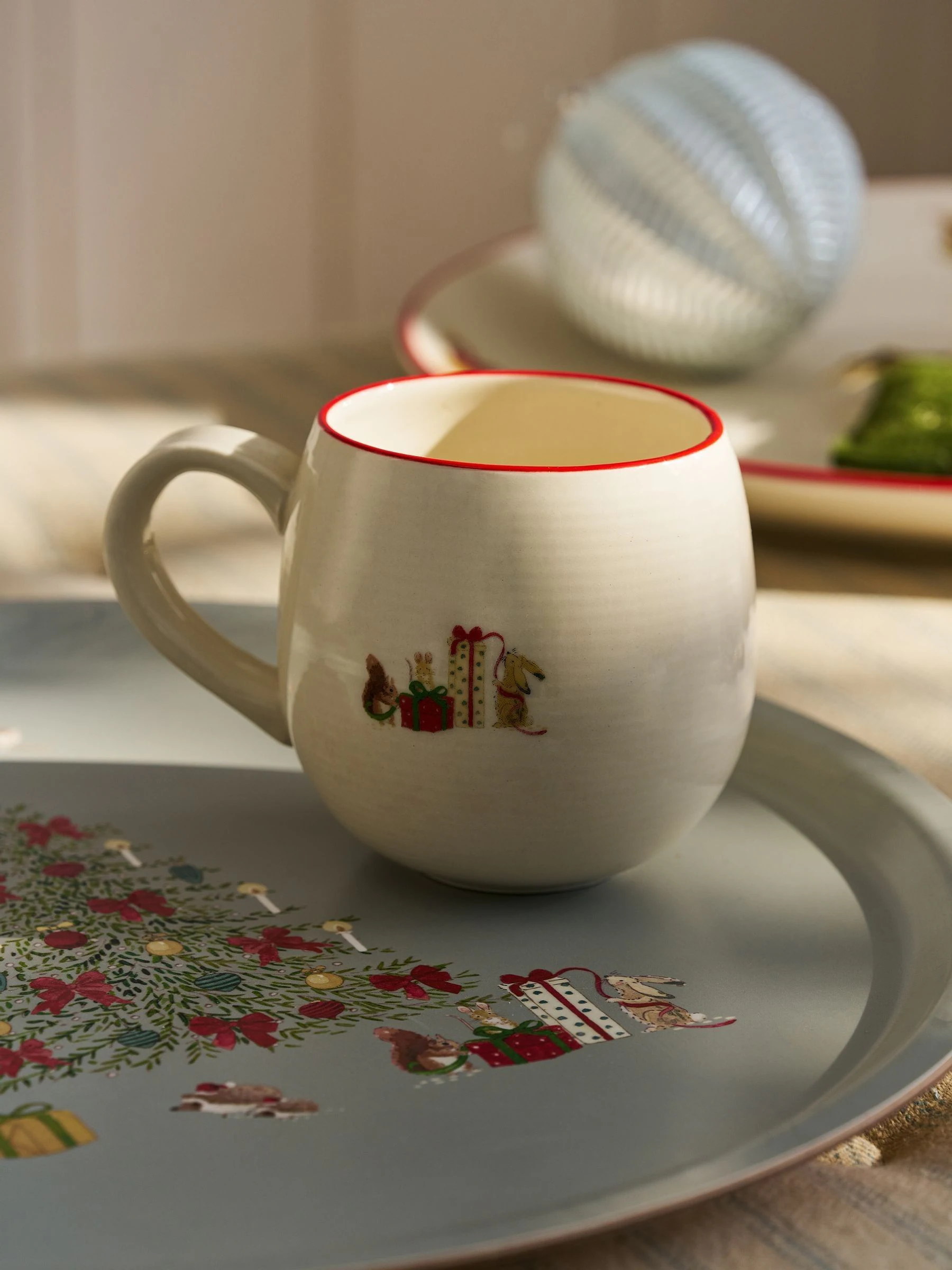 Sophie Allport Knusse Kerstmis Aardewerk Mok