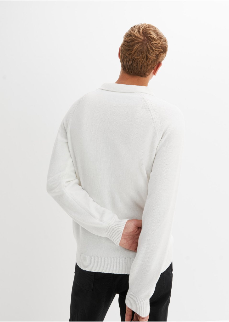 Pull à col polo