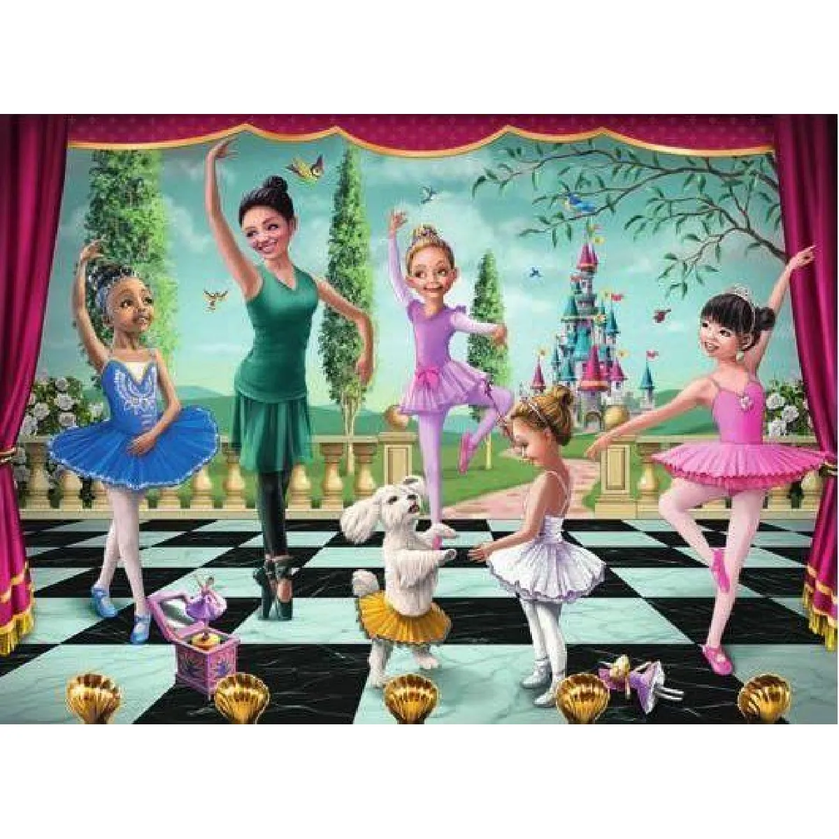 Ravensburger Puzzle Balet 60 pièces