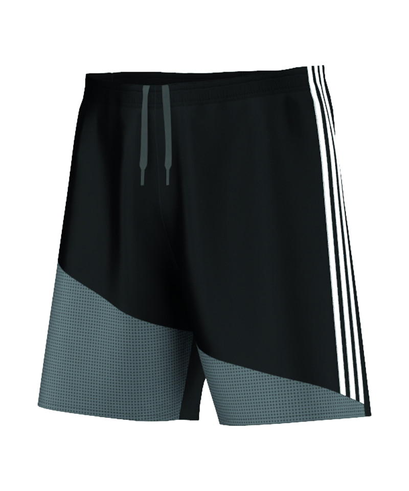 adidas Regi 16 Short Kids Schwarz Grau