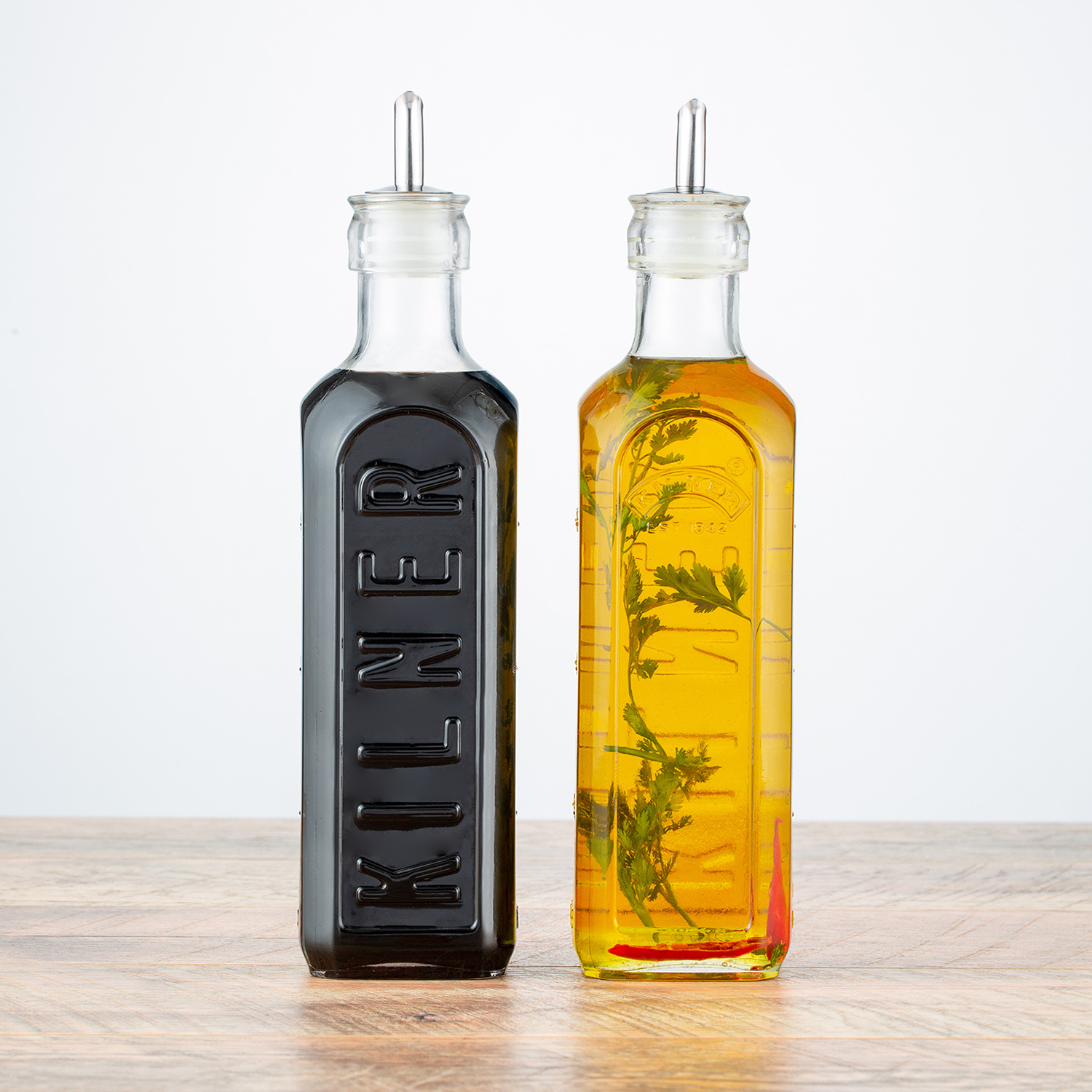 ÖL-/Essigflaschen-Set KILNER