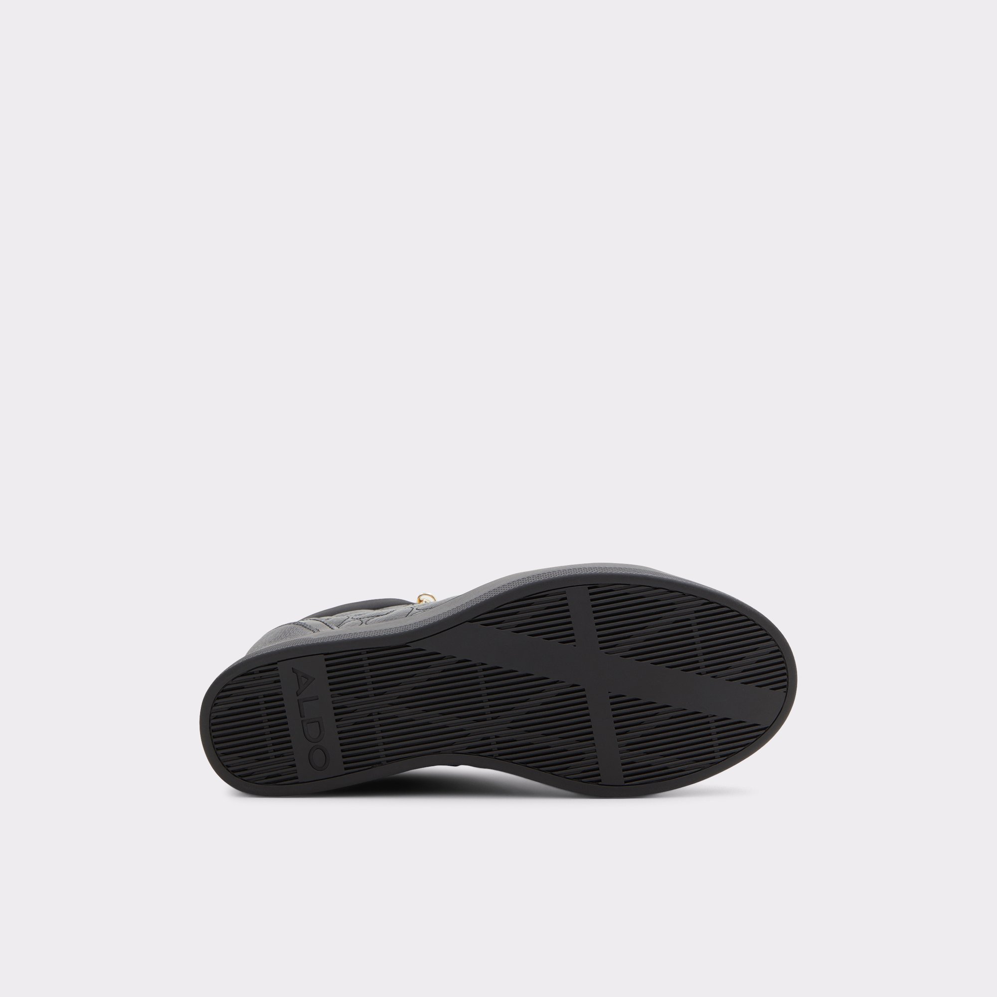 Ailannah Black Synthetic Quilted Women High top sneakers