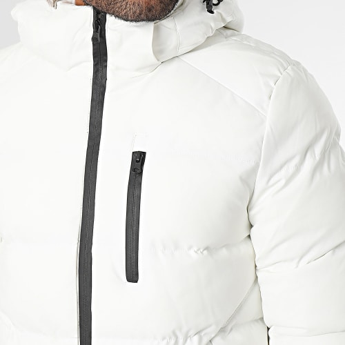 Doudoune Capuche Blanc