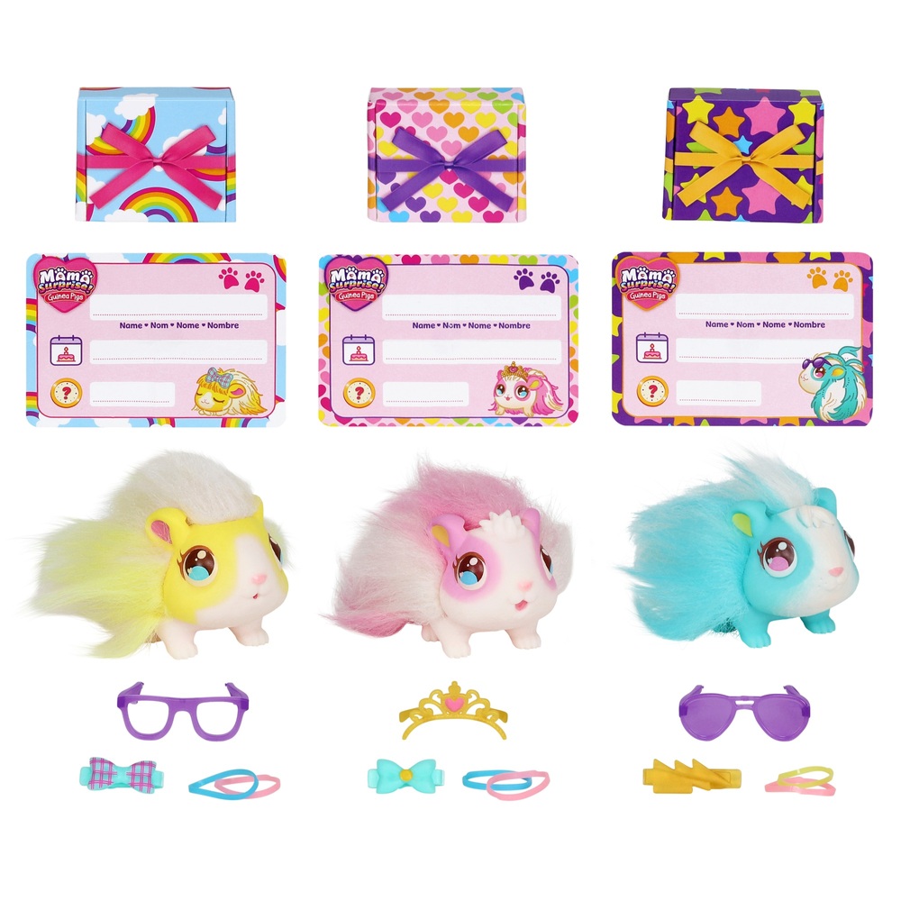 Little Live Pets Mama Surprise Meerschweinchen Regenbogen-Edition