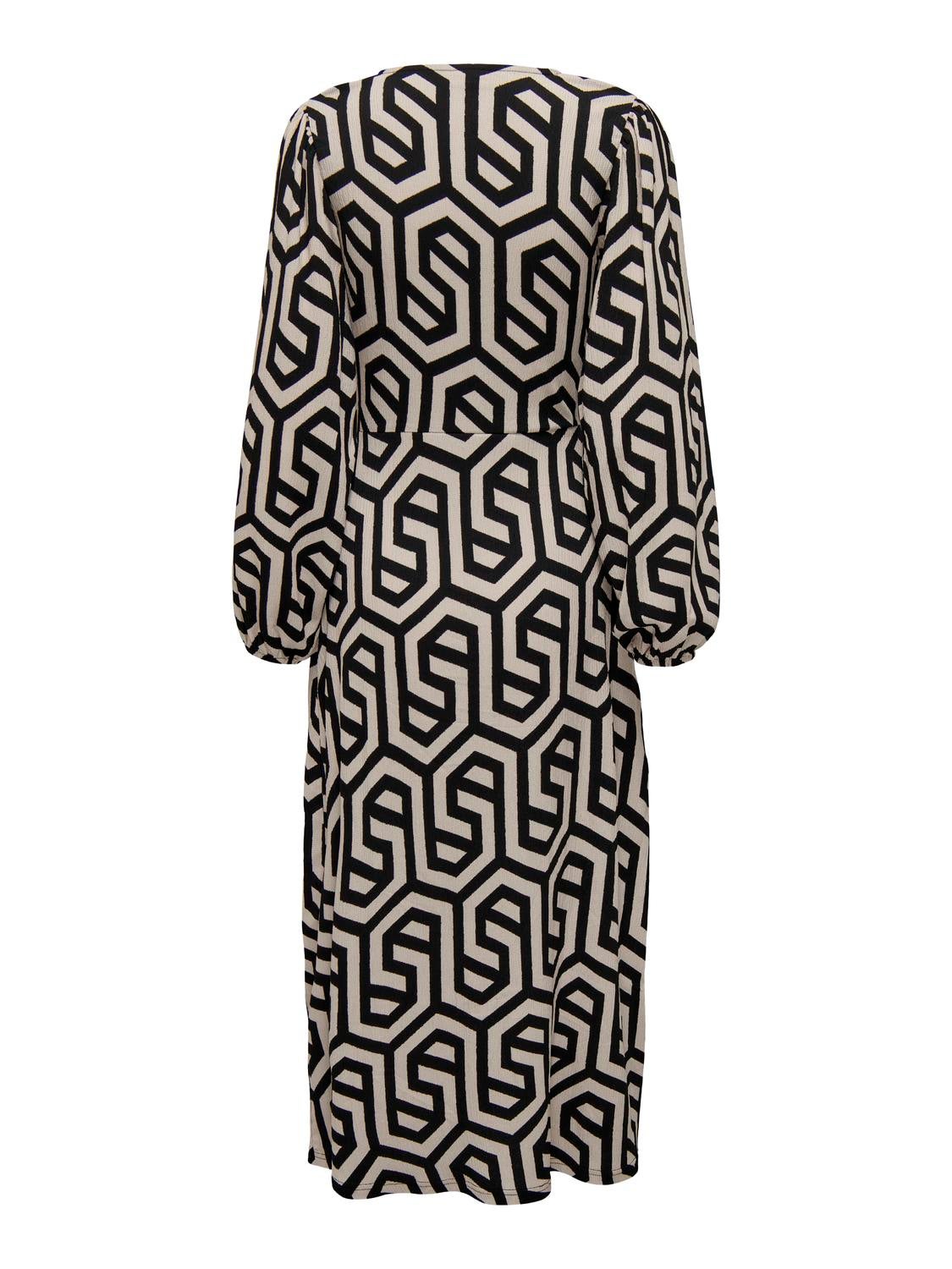 JDYJULIA Langes Kleid Eggnog