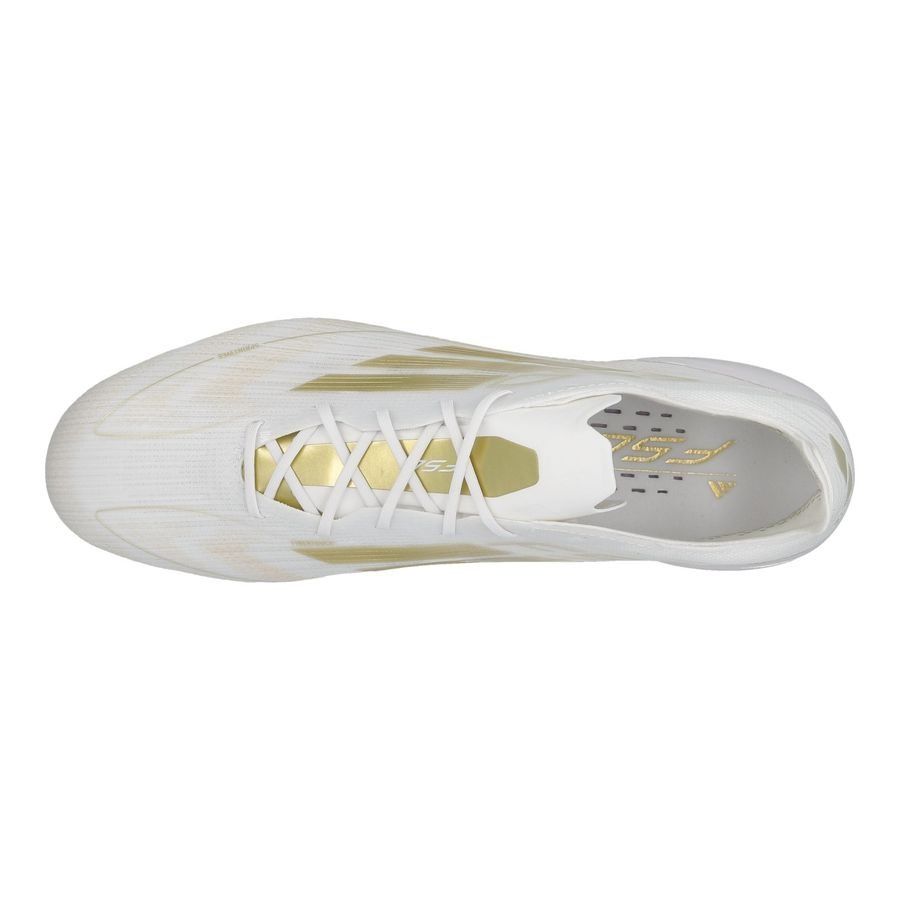 adidas F50 Elite FG Day Spark - Blanc/Doré/Blanc