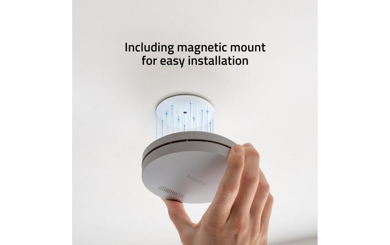 Rauchmelder Smart Smoke Detector, 85 dB, GrauRauchmelder