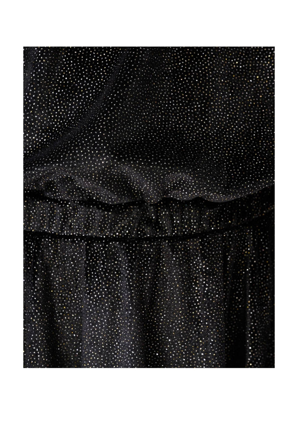 Shoeby korte jurk glitter zwart