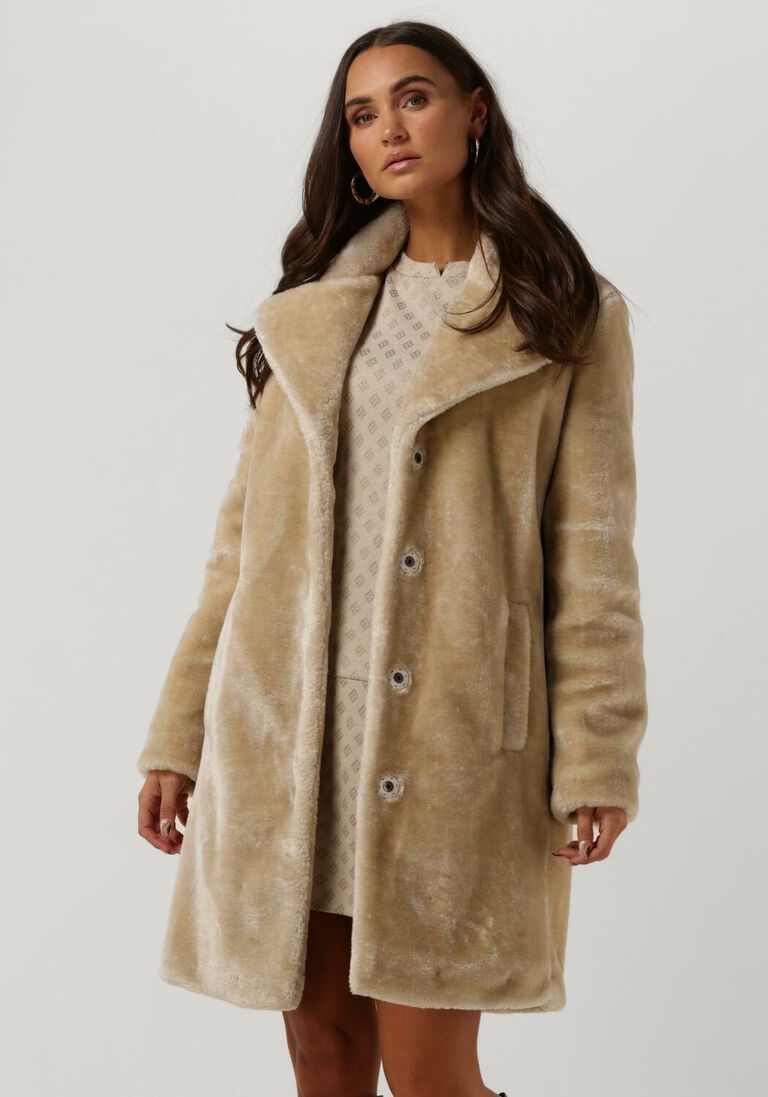 GIACOMO THE JACKET creme giacomo the jacket faux fur jas 6313582