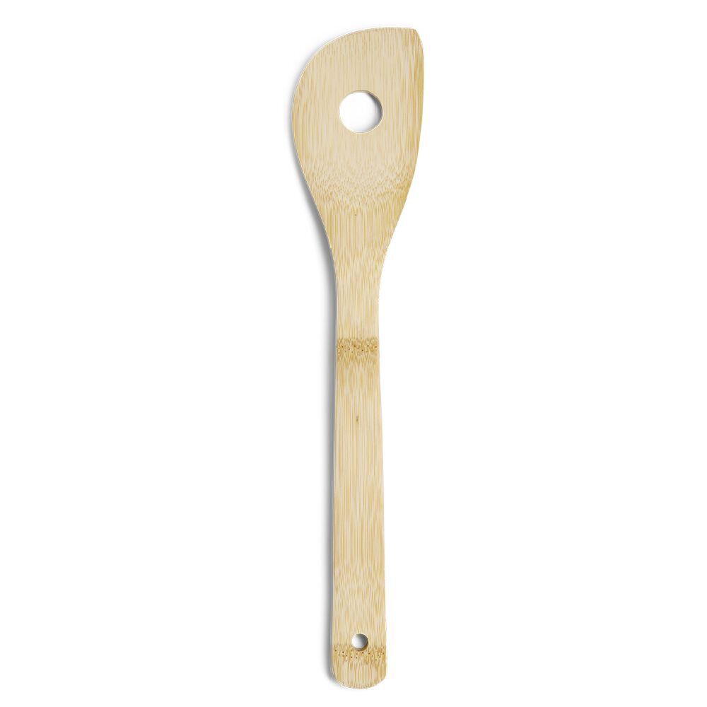 Spatule ajourée en bambou L.30cm