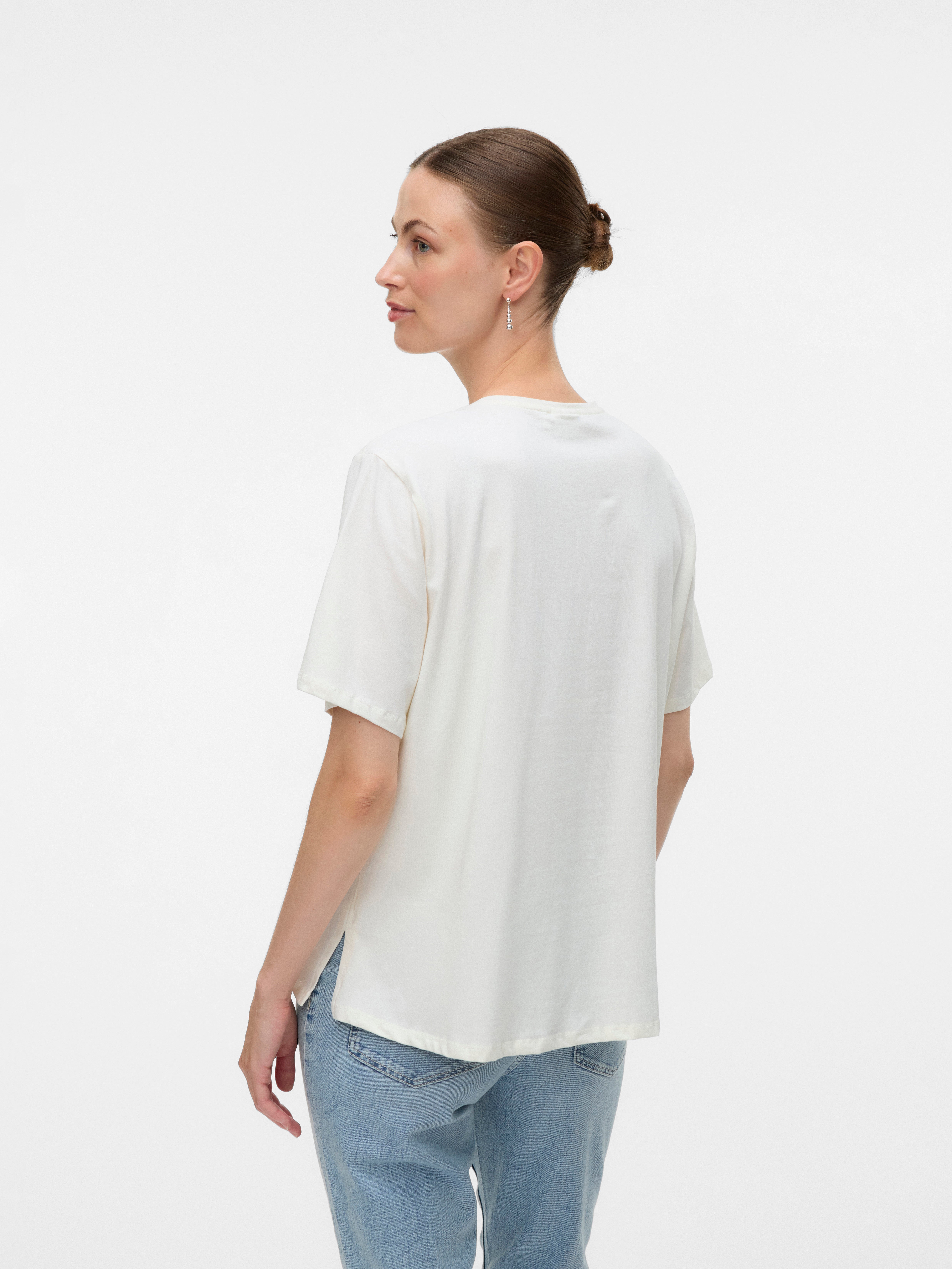 Regular fit O-hals Top