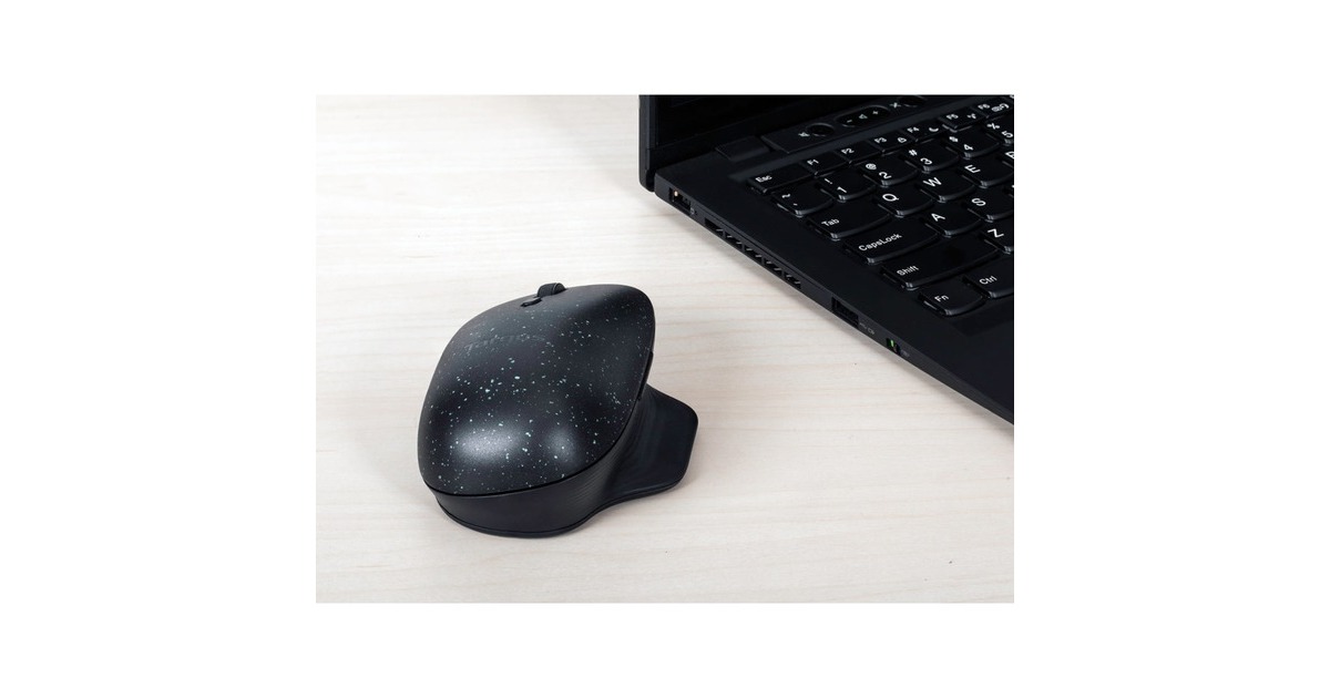 TargusErgoFlip EcoSmart Mouse  (Zwart, 4000 DPI, Bluetooth 5.0 Low Energy)