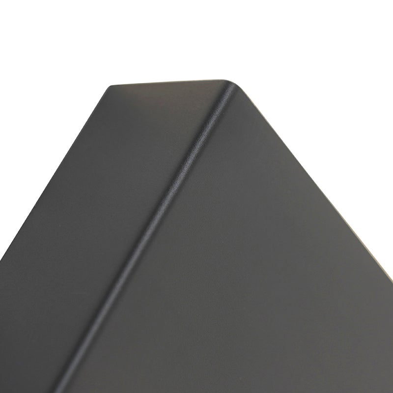 Moderne zwarte wandlamp - Otan