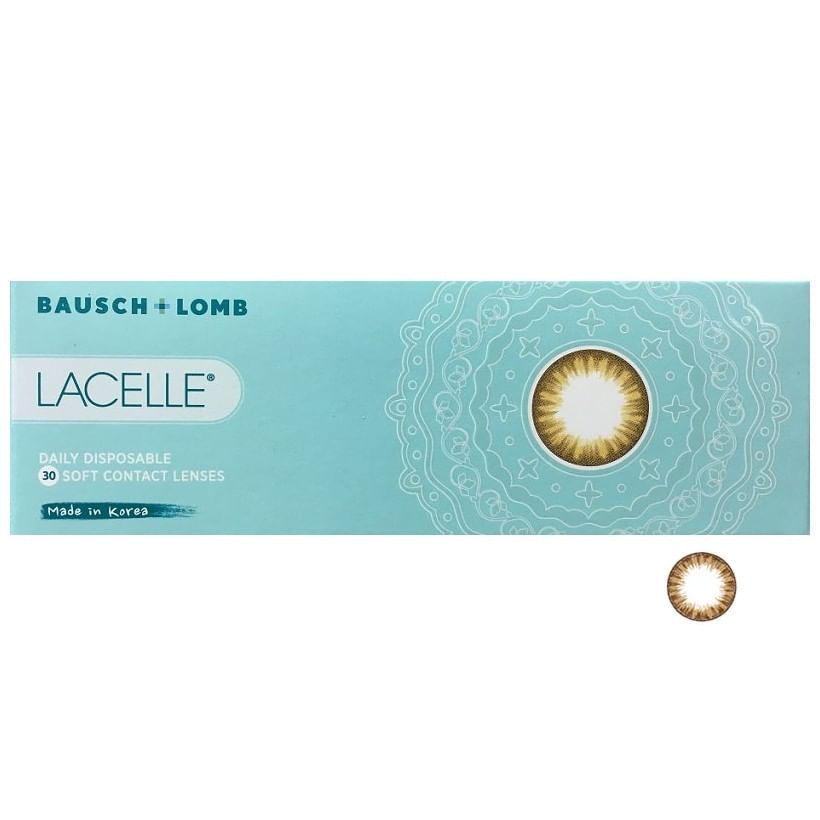 BAUSCH+LOMB - Lacelle 1 Day Limbal Ring Color Lens Stijlvol Bruin 30 stuks
