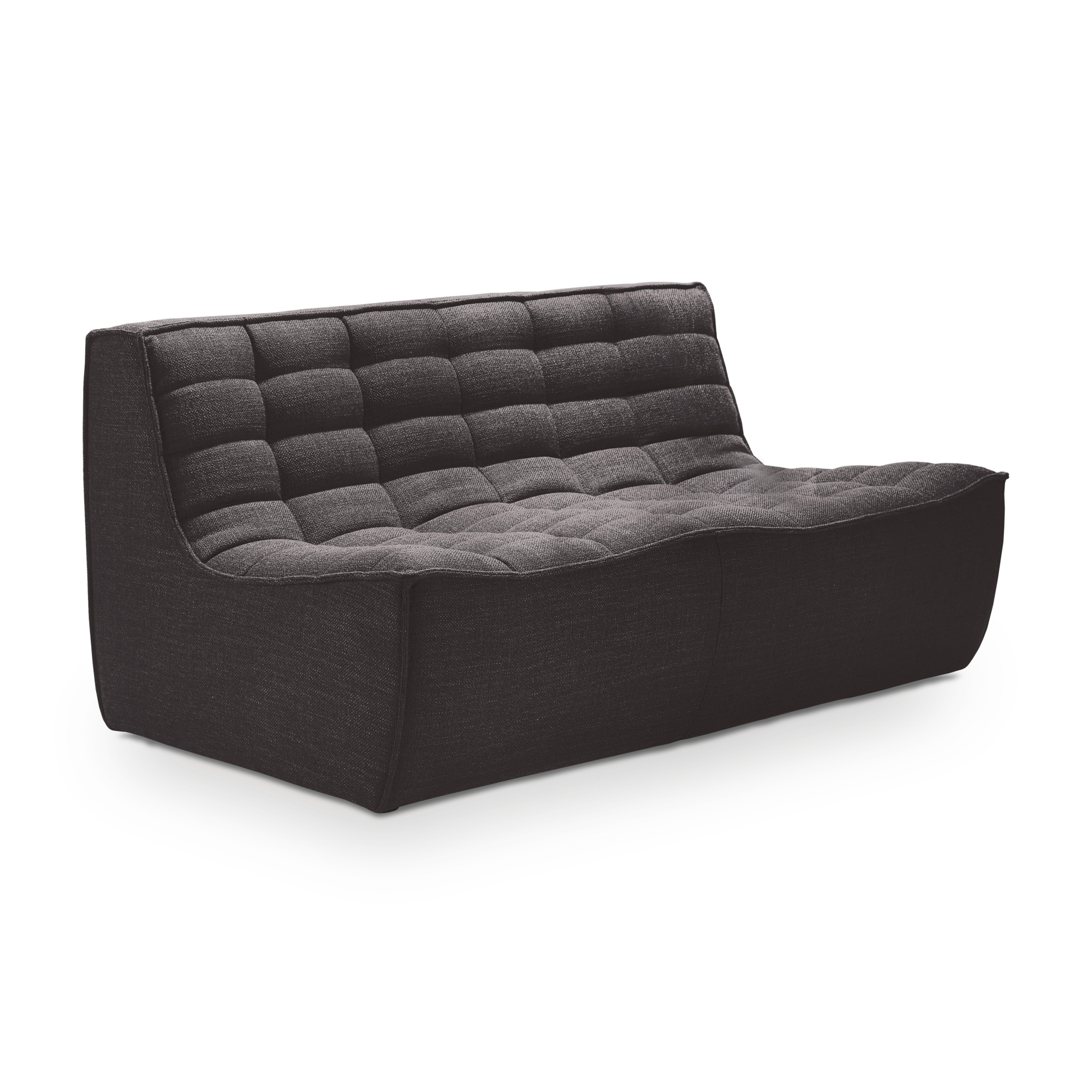 Sofa N701 2 seat - dark grey