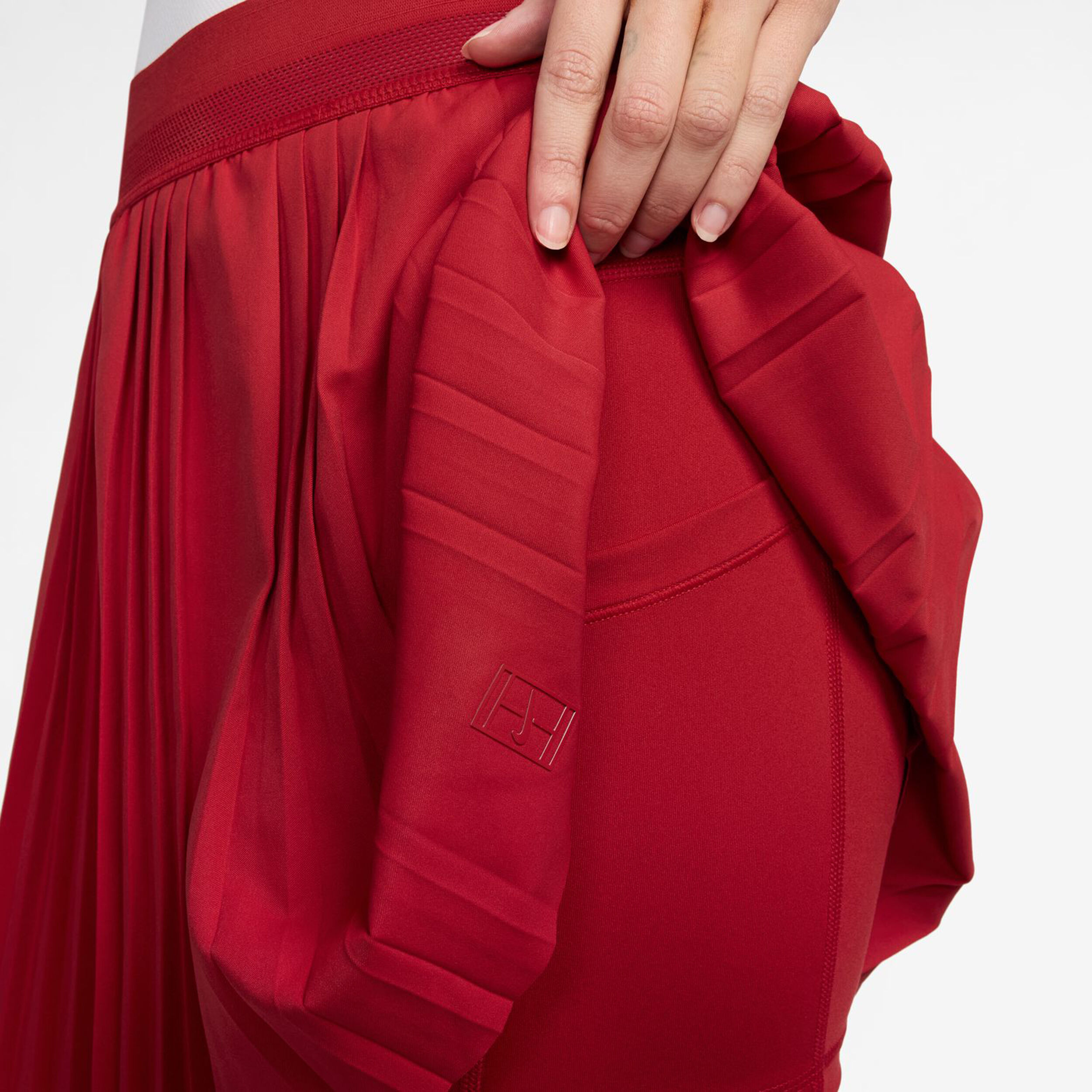 Nike Court Dri-Fit Advantage Ace Jupe Femmes - Rouge , Rouge