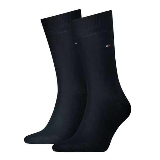 Tommy Hilfiger 2-pak Strømper, Navy, 43-46