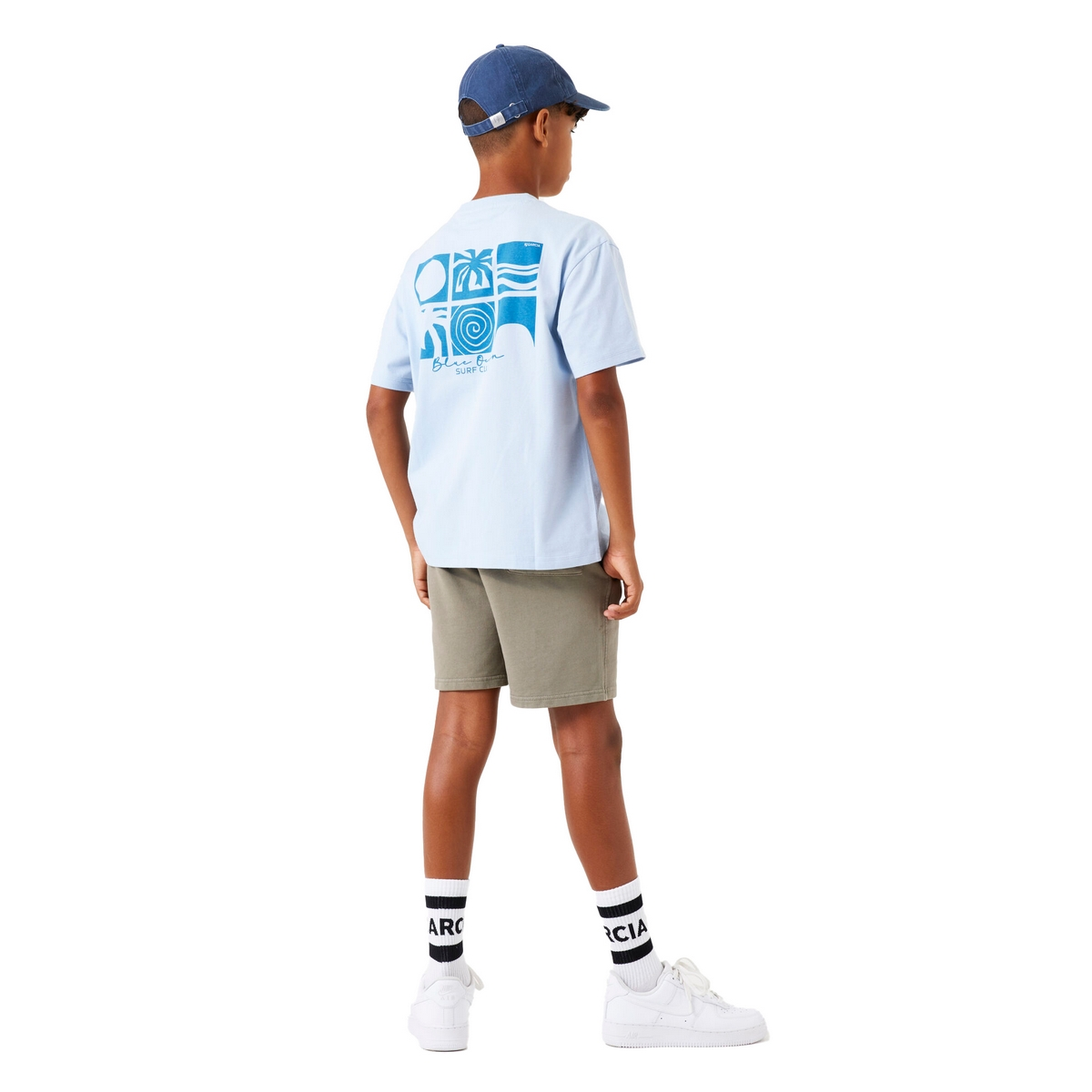 Jongens Short Lance B-Misty rain