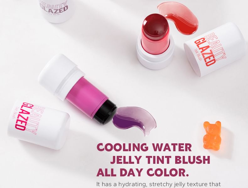 BEAUTY GLAZED - Jelly Tint Blush Stick - 4 kleuren