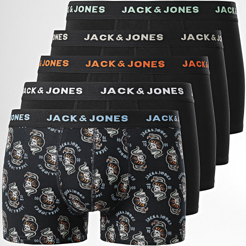 Lot De 5 Boxers Suboo Noir