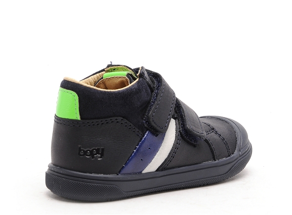 Bopy boots bottine bebe rini vel bleu