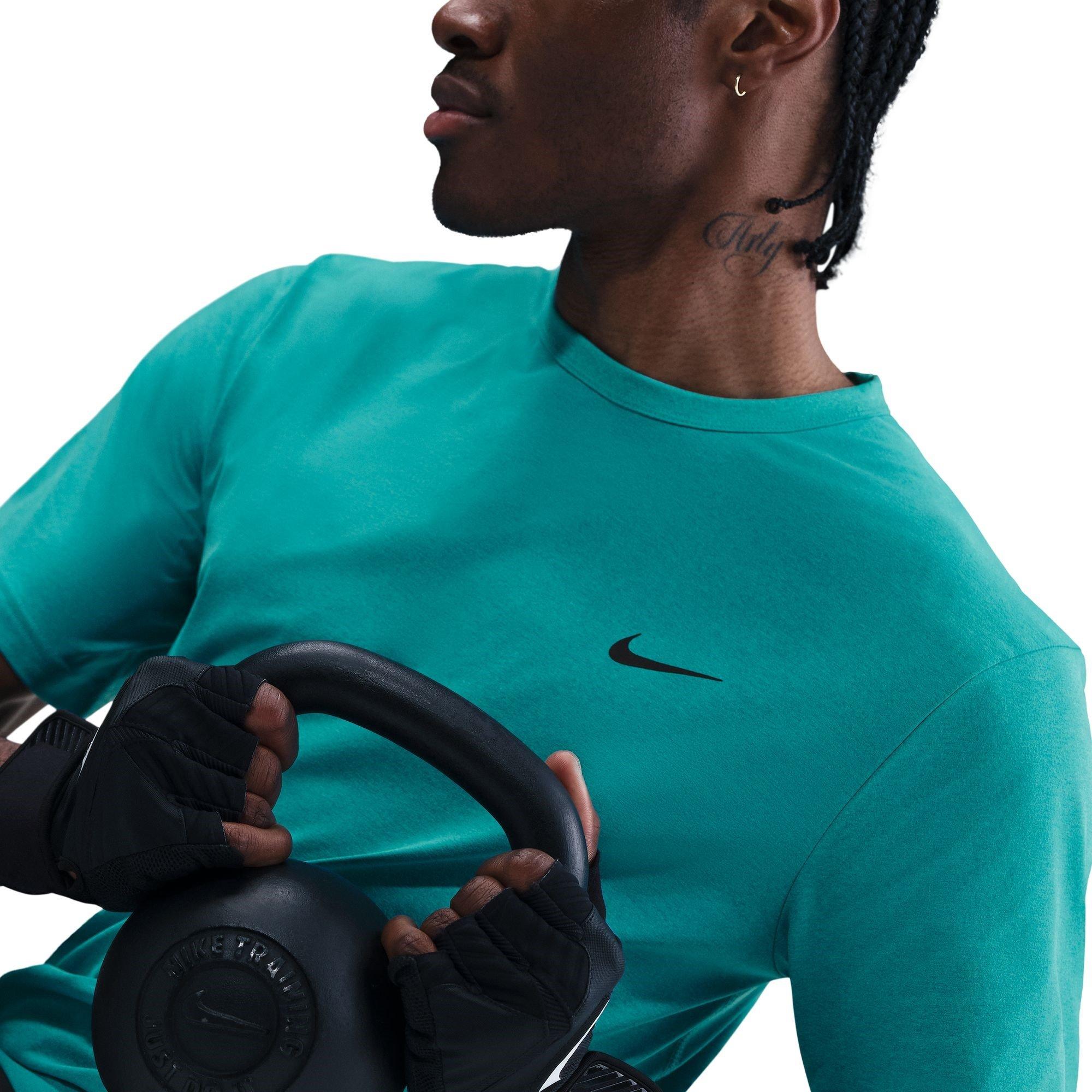 Nike Dri FIT UV Hyverse Mens Short Sleeve Fitness Top