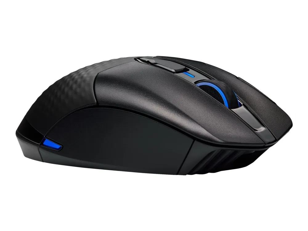 CORSAIR Gaming DARK CORE RGB PRO SE - Mus - optisk - 8 knapper - trådløs, kablet - USB, 2.4 GHz, Bluetooth 4.2 LE - sort