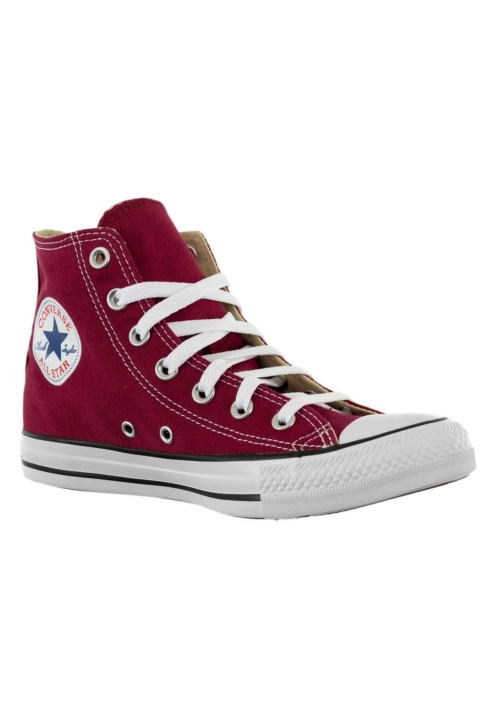Baskets montantes converse chuck taylor all star hi 607 maroon