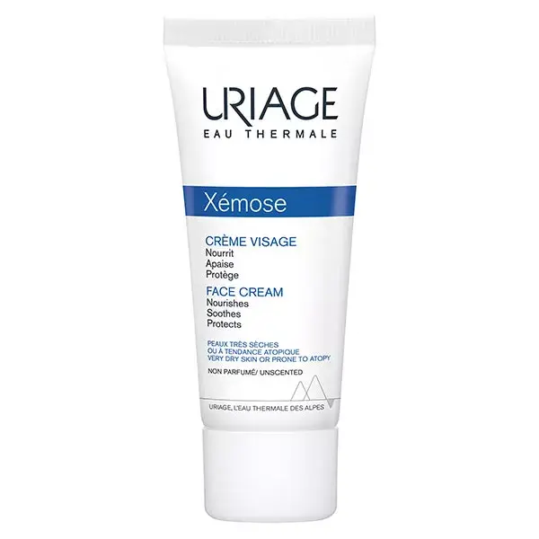 Creme facial nutritivo Uriage Xémose para pele seca e atópica 40ml