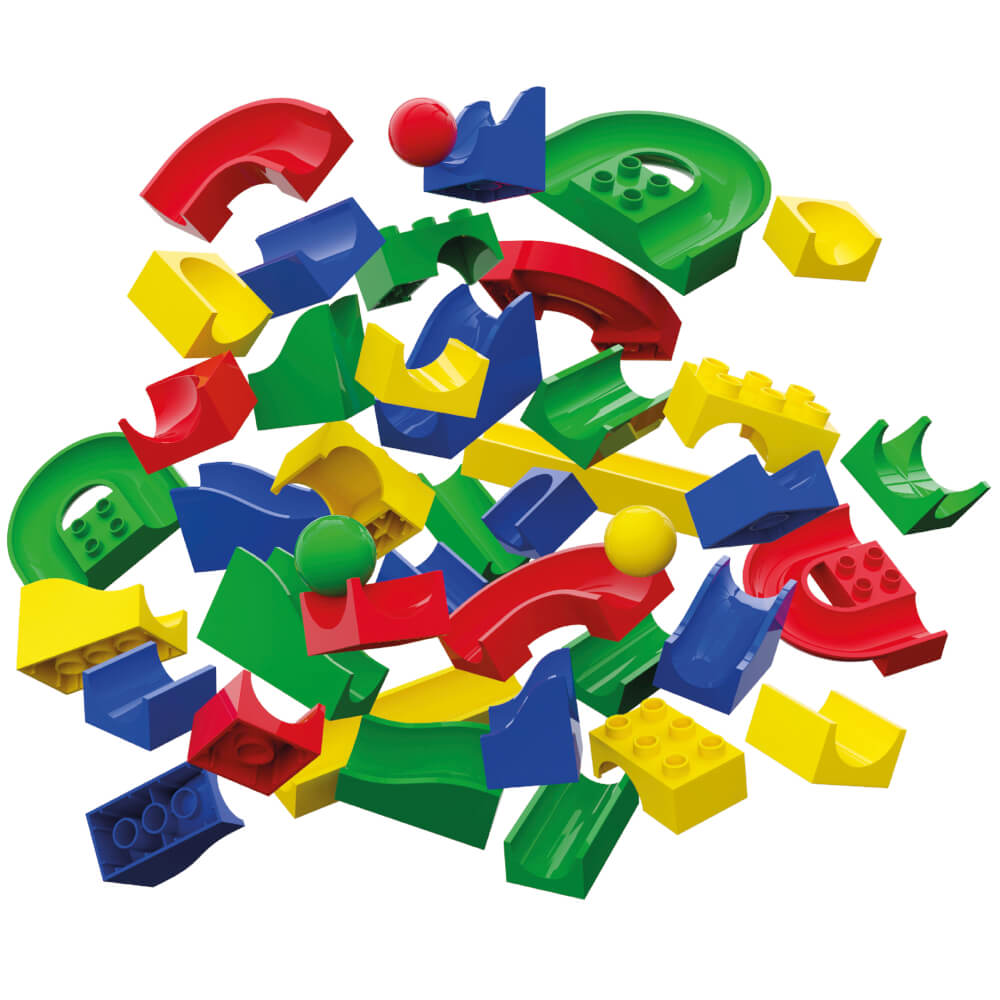 55-teiliges Bahnelemente Set