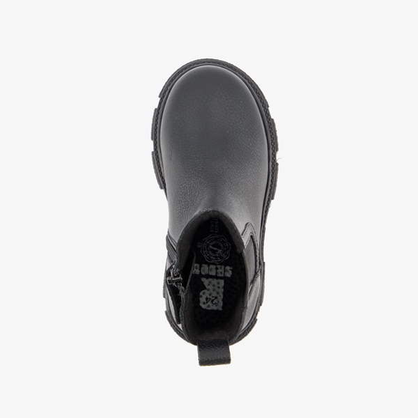 Groot meisjes leren chelsea boots