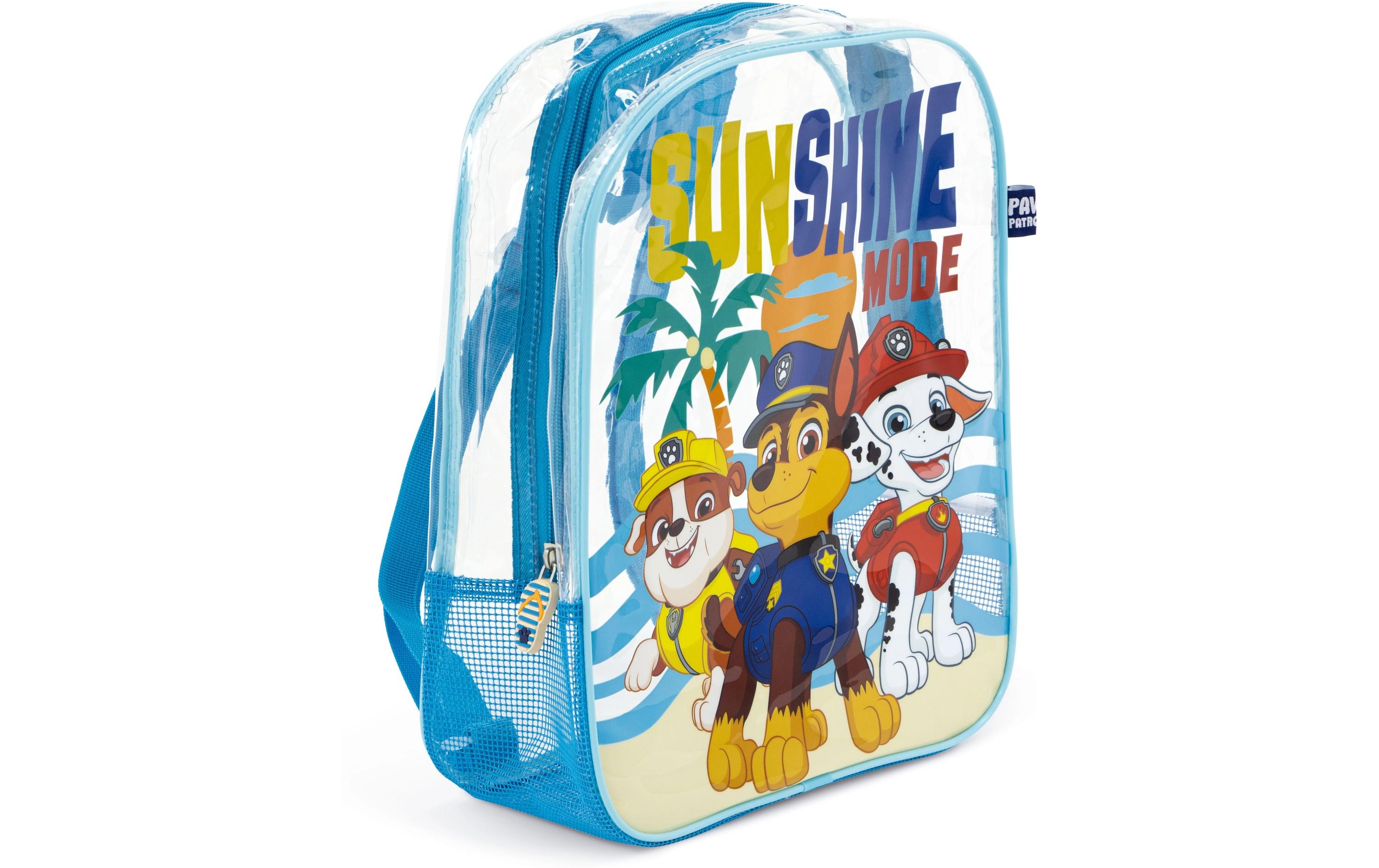 Rucksack Paw Patrol 31 x 25 x 23 cmTransparenter Strandrucksack