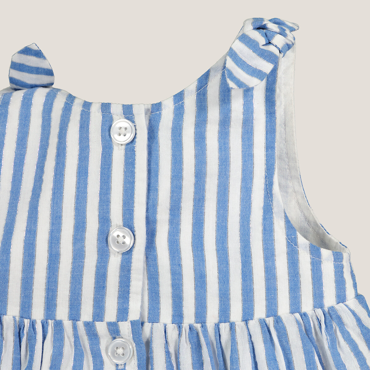 COLEÇÃO LA REDOUTE<br>Vestido listrado sem mangas