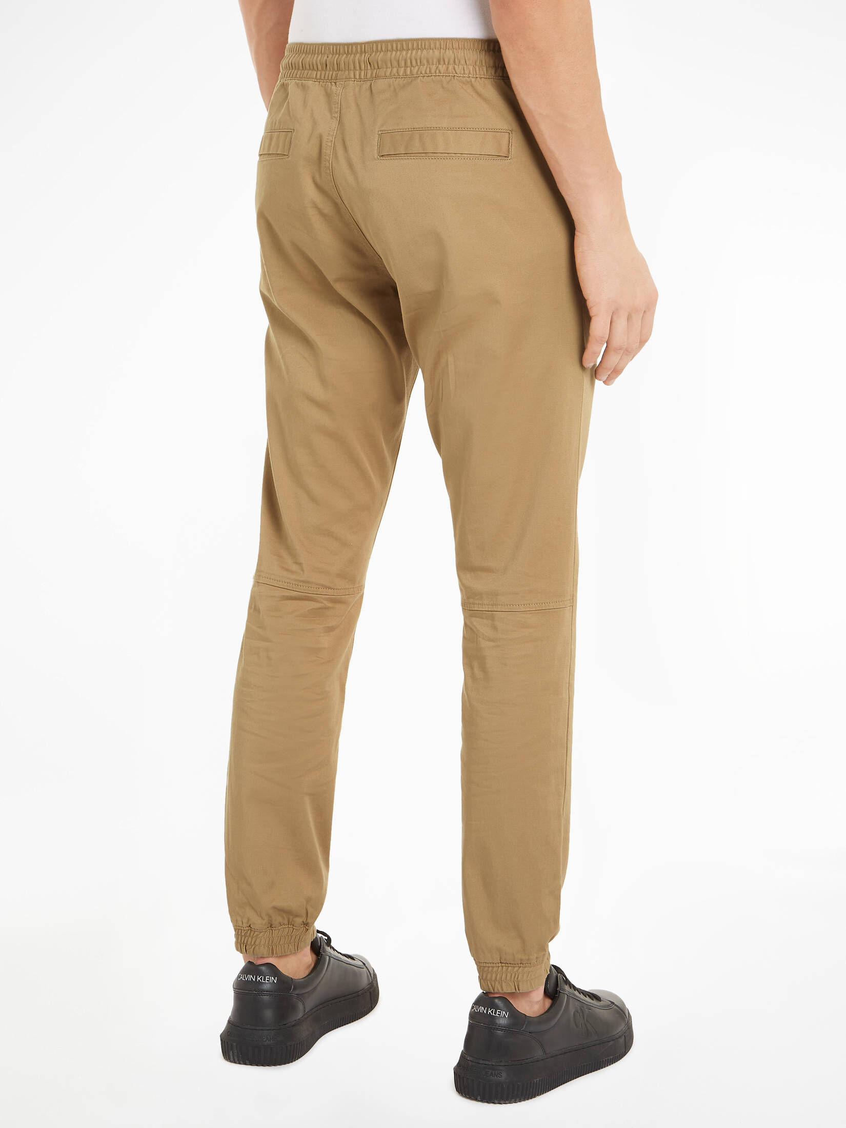 CALVIN KLEIN JEANS| Herren Hose SKINNY MONOLOGO BADGE CHINO