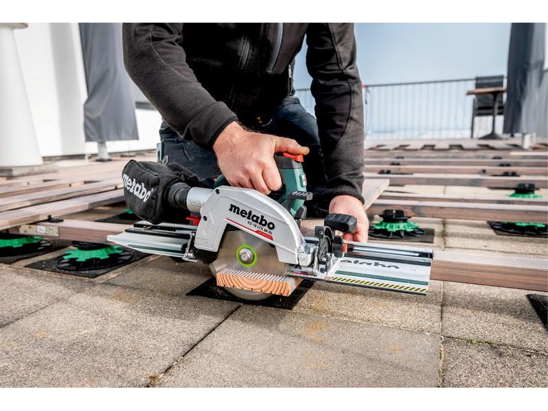 Metabo Akku-Handkreissäge KS 18 LTX 66 BL Solo Leichte Handkreissäge für den universellen Baustelleneinsatz