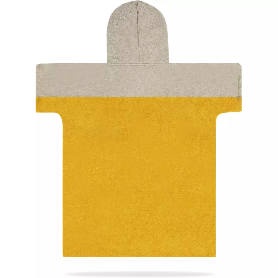 normani Kinder Badeponcho 6-9 Jahre Puwai Gelb