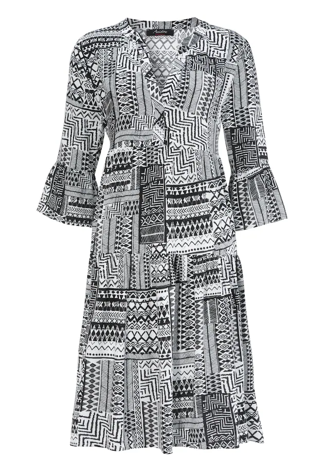 Aniston CASUAL Sommerkleid im Folklore-Look