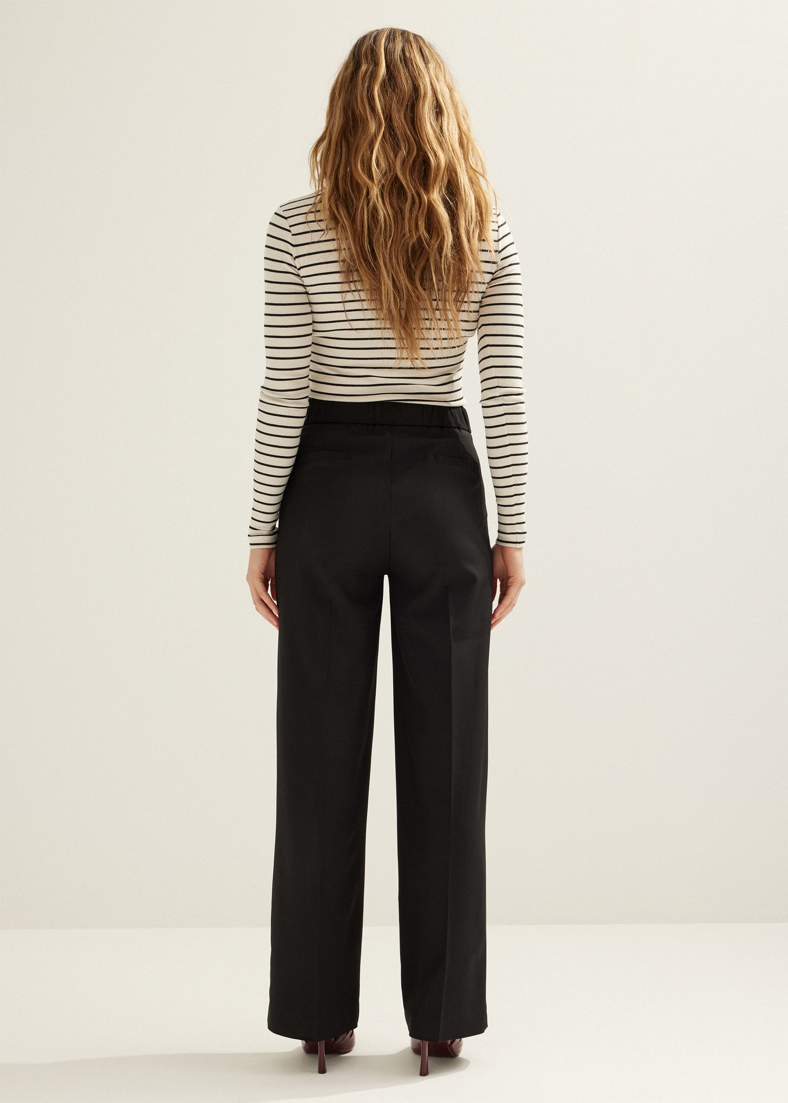 Longsleeve met rib