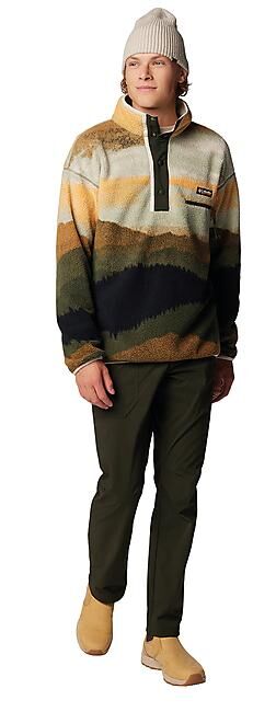 COLUMBIA - POLAIRE 1/2 ZIP HELVETIA II PRINTED HALF SNAP FLEE